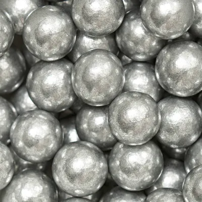 "Perlas Decorativas Plateadas de 8mm - Bote 100gr para Repostería"