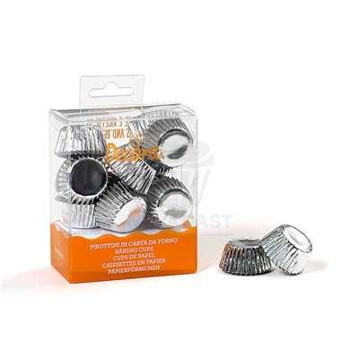 DECORA Mini Silver Bon Capsules: Elegance in every bite.