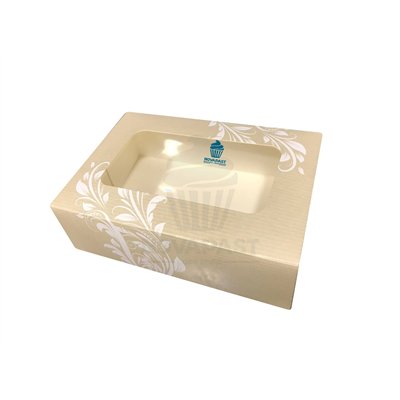 Boîte Gala avec fenêtre 17x11,5x5 cm - Élégance et Praticité