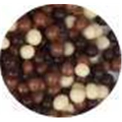 CRISPY MIX 3 CHOCOLATE BALLS: Delight in every bite