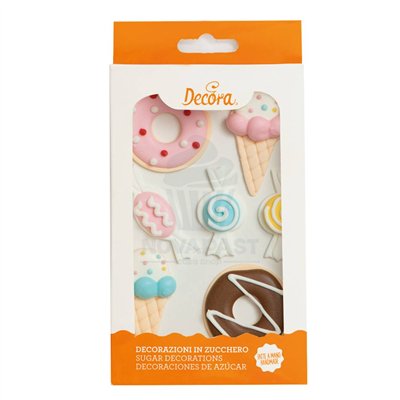 DECORA CASE 7 DECOR: Sugar candies for your desserts
