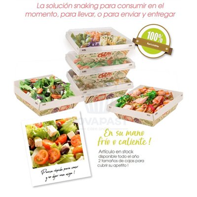 Caja Garden 18x14x6,3 cm: Ideal para frío y calor