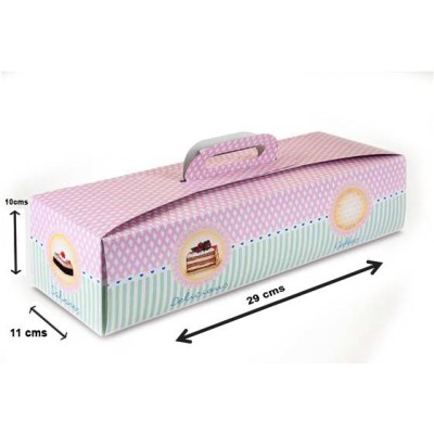Arm Cake Boxes 29x11x10 cm "Ref. A1" (Unit)