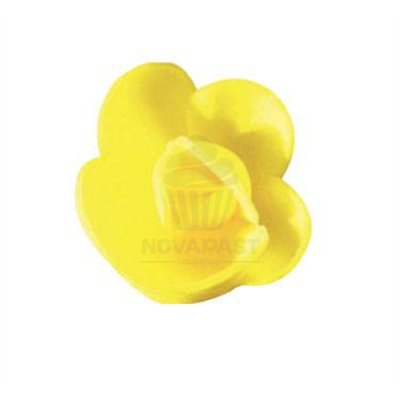 FLORENSUC MINI YELLOW WAFER ROSE 30MM - 72 UNITS