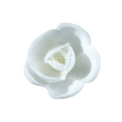 White wafer flowers 30mm: elegance in your desserts