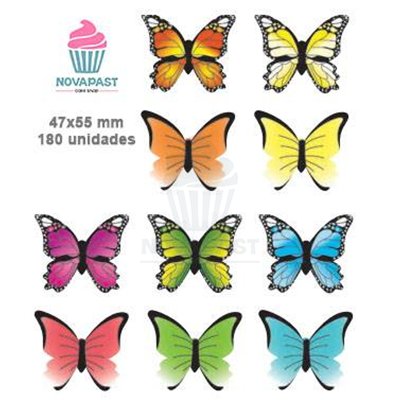 Mariposas de Oblea Florensuc - Décoration Gourmande