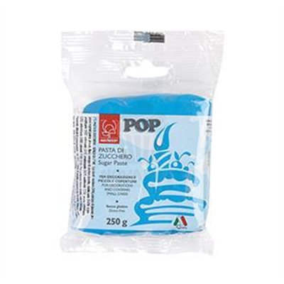 Fondant Bleu Pop 250g Modecor - Décoration Gourmande