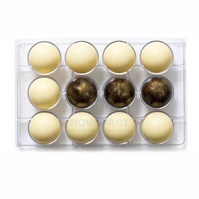 Semisphere Chocolate Mold Ø50: Elegance in Pastry