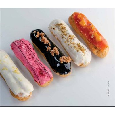 "Exquisito Eclair DWR Palo 130mm: Caja 140 Unid para Delicias Dulces"