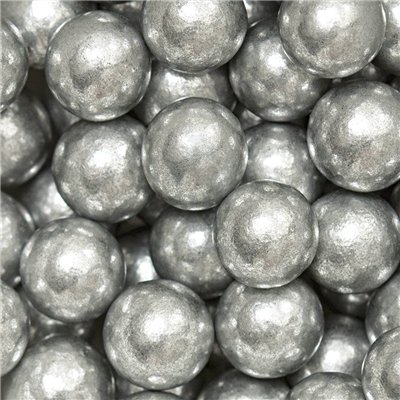 Silver Pearls 4mm: Elegance in your sweet creations