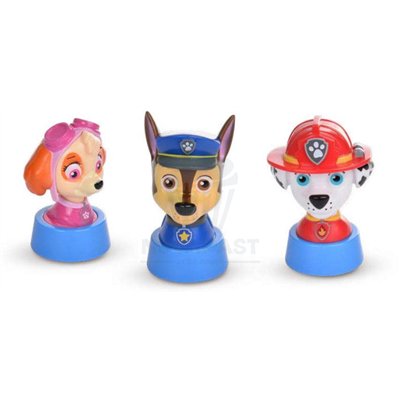 Kit Original Pat' Patrouille PVC 7 cm (3 pièces)