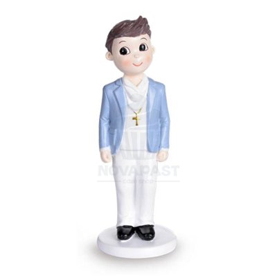 Figurine Communion Garçon 16 cm - Élégance et Tradition