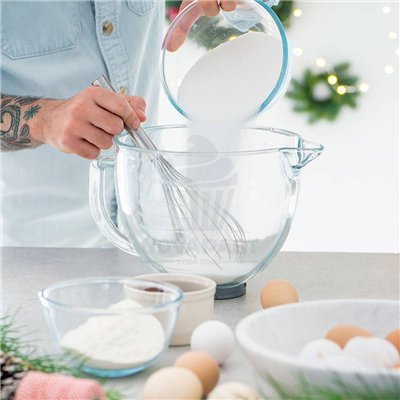 "Batidor de Acero Inoxidable Decora de 25cm - Herramienta Pastelería"