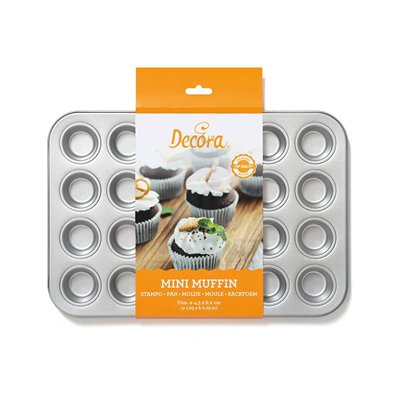 Molde Antiadherente Decora para 24 Minicupcakes Perfectos
