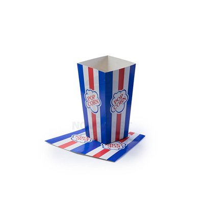Boîtes à Popcorn 110x80x202 mm - Paquet de 50 unités