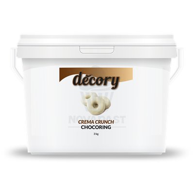 "Delicioso Chocoring con Crema Crunch - Cubo de 3 Kgs para Repostería"