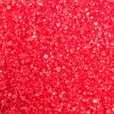 "Brillo Exquisito con Decora Azúcar Brillante Cristal Rojo - 100gr"