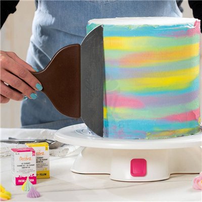 Rasqueta spatule 20 cm : outil parfait pour pâtisserie