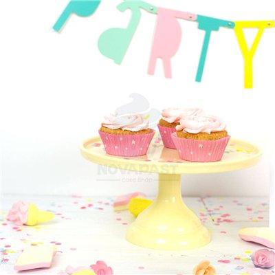 "Stand Amarillo para Tartas ALLC 24 cms - Elegancia en tu Pastelería"