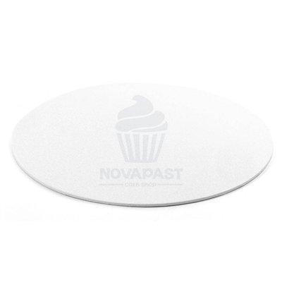 Base Cake Drum Blanc 3mm - Élégance pour vos Gâteaux