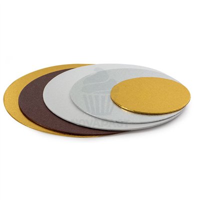 Base Cake Drum Blanc 3mm, 20cm - Élégance et Stabilité