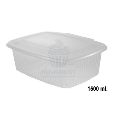 1500cc Hinged Container: Versatility for Cold/Hot