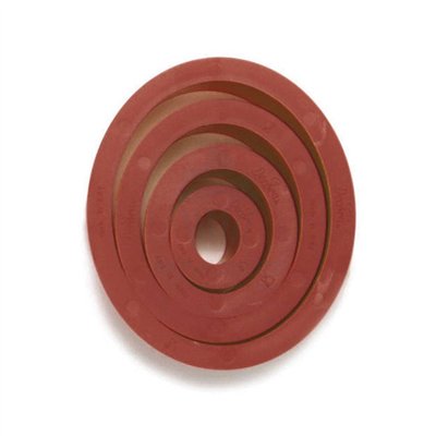 Set de 4 emporte-pièces ovales lisses - DECORA