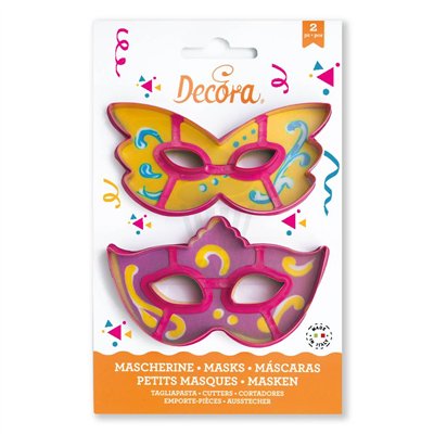 Create unique carnival masks with Decora Cutter Set.