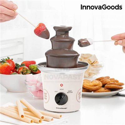 Mini Fonte de Chocolate Inox 0,5L: Elegância e Sabor