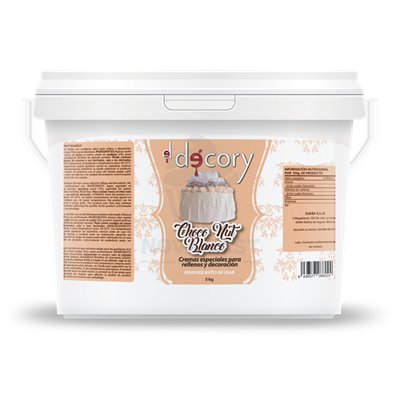 Creme Choconut Branco: Recheio e Decoração 5kg