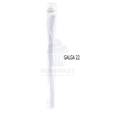 DECORA 50 Alambres Blancos G22 para Flores Creativas