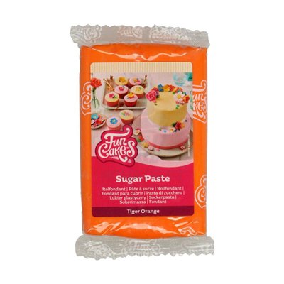Fondant FunCakes Orange - 250g de Plaisir Gourmand