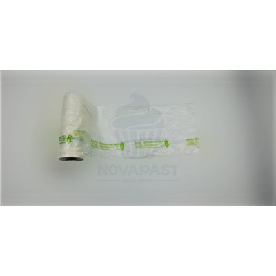 Compostable Bags on Roll 30x40 cm - Pack of 250 units