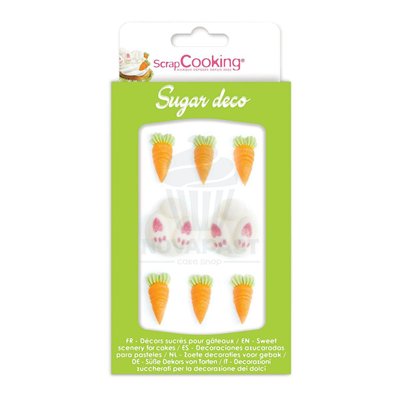 Ensemble Sucre Lapins ScrapCooking - 8 Pièces