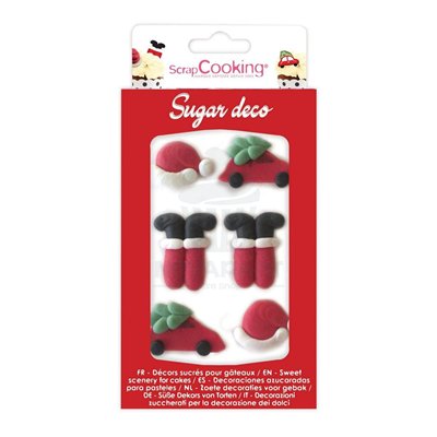 Coffret Sucre Père Noël - ScrapCooking (6 pièces)