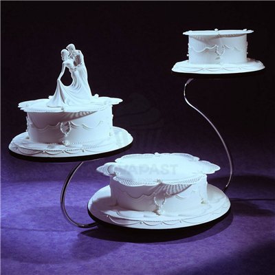 Swan Metal Display Stand PME: Elegance in 3 Levels