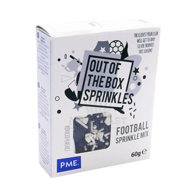 Mix de Sprinkles PME Futebol - Caixa 60g
