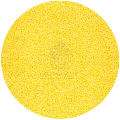 Microperlas jaunes FunCakes - Décoration gourmande 80g