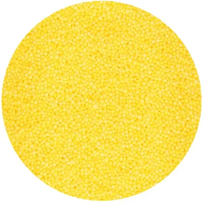 "Microperlas Amarillas FunCakes: Añade un Toque Especial a tus Postres (Bote 80g)"