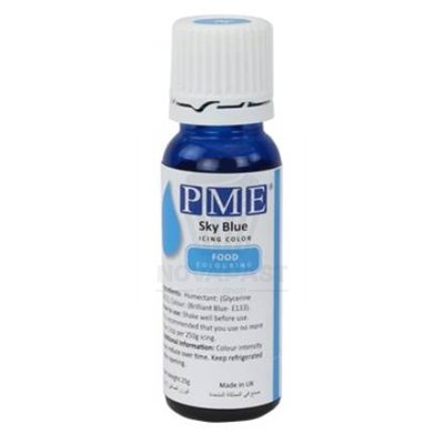 PME FOOD COLORANT SKY BLUE 25 GR: VIBRANT TONE