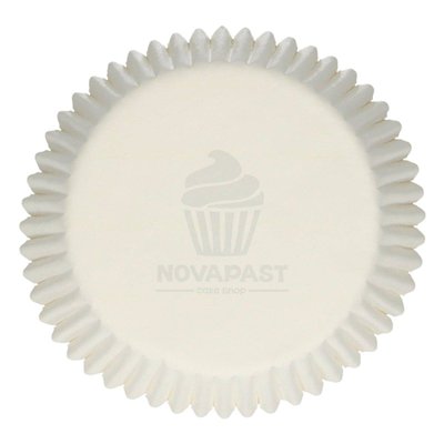 Cápsulas de papel blancas FunCakes - Pack de 500 unidades