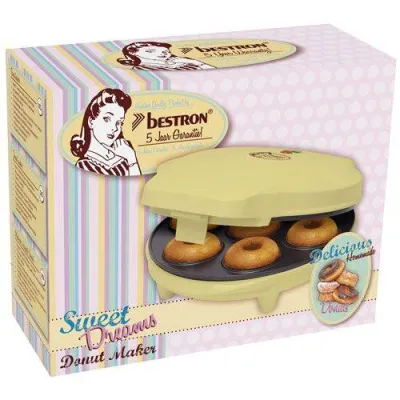 "La Mejor Máquina de Donuts Bestron Sweet Dreams - Dulce Perfección (UND)"