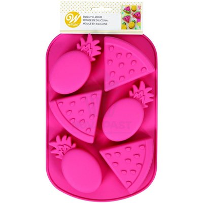 Moule Silicone Wilton Melon/Ananas - Créations Fruitées