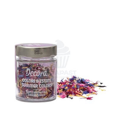 Fleurs Comestibles Été - Décoration Gourmande 2g