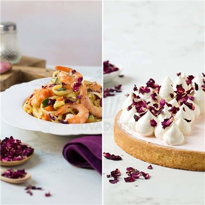 DECORA BOTE 4g: Flores comestibles pétalos de rosa