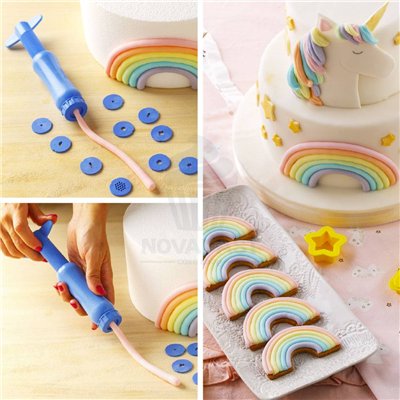 Decora Decortwist: 20 Cutters for Creative Sugar