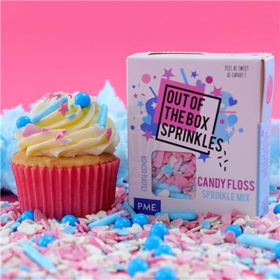 Mélange de Paillettes Sucre Filé PME - 60g
