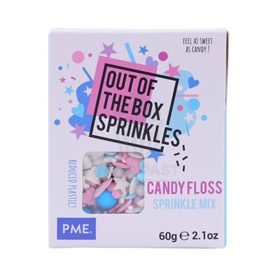 Mélange de Paillettes Sucre Filé PME - 60g