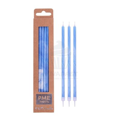 Velas Célestes/Blanches 18cm - Lot de 6 PME