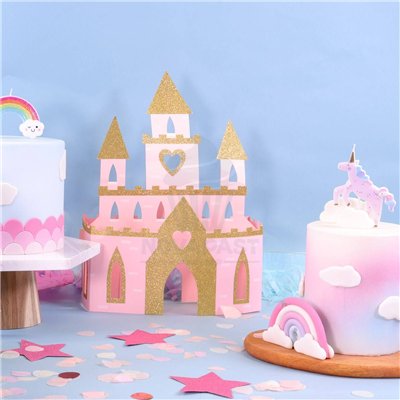 Décoration de gâteau : Vela Unicornio PME magique